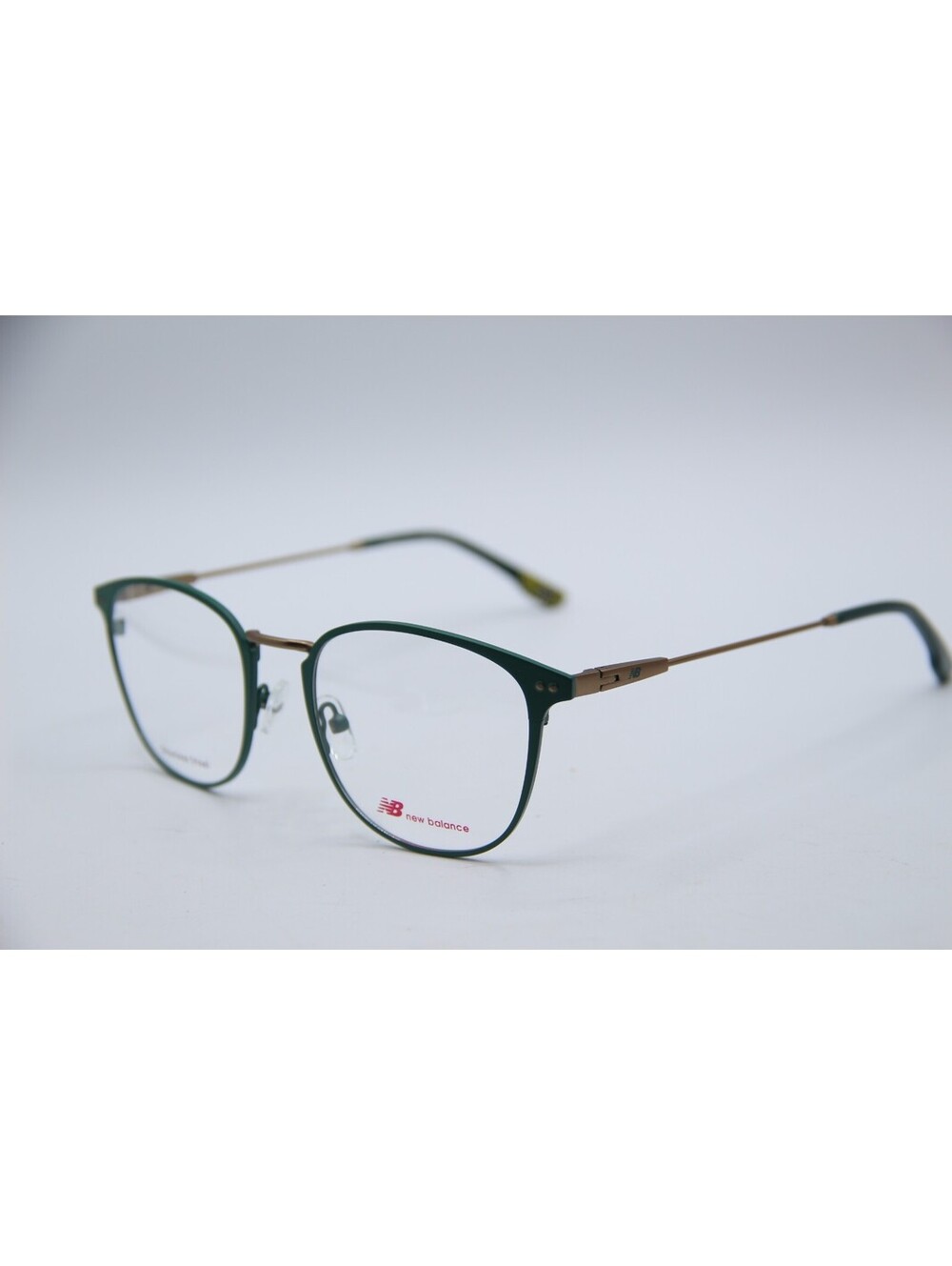 New Balance Nb 4103-3 Green Brown Authentic Eyeglasses 52-21-145